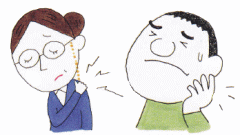 肩こりや顔の筋肉の痛み